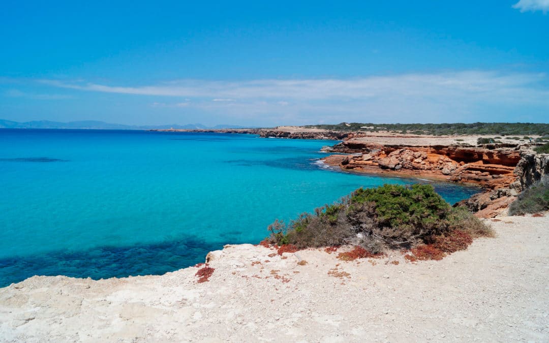 The best beaches of Formentera.
